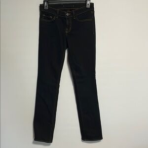 J. Brand Cigarette Leg Black Jeans Size 26 NWOT